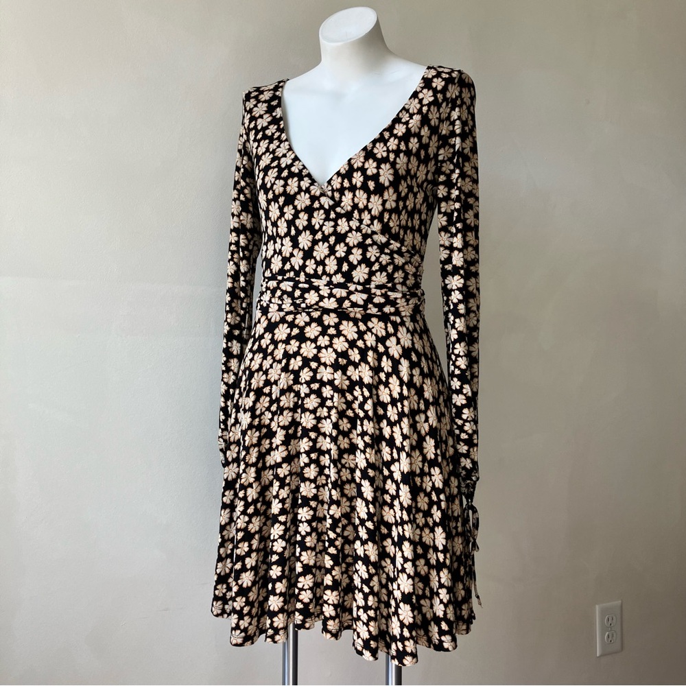 Free People | Pradera Floral Daisy Ditsy Wrap Mini Dress